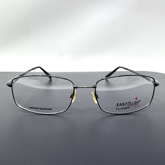 Easytwist 875 20 Gunmetal Turboflex 360 Hinges Eyeglass Frame 56 []18 Easy Twist - Picture 2 of 8